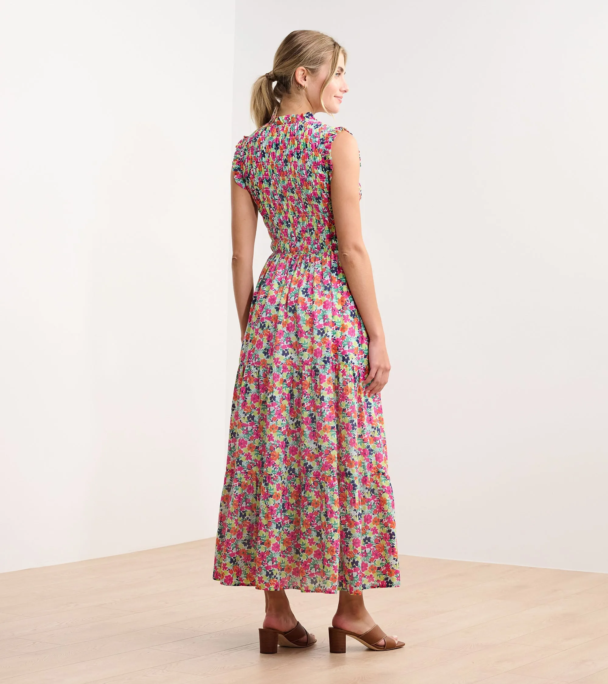 Smocked Maxi Dress - Fresh Flowers sold by Hatley product image thumbnail 3