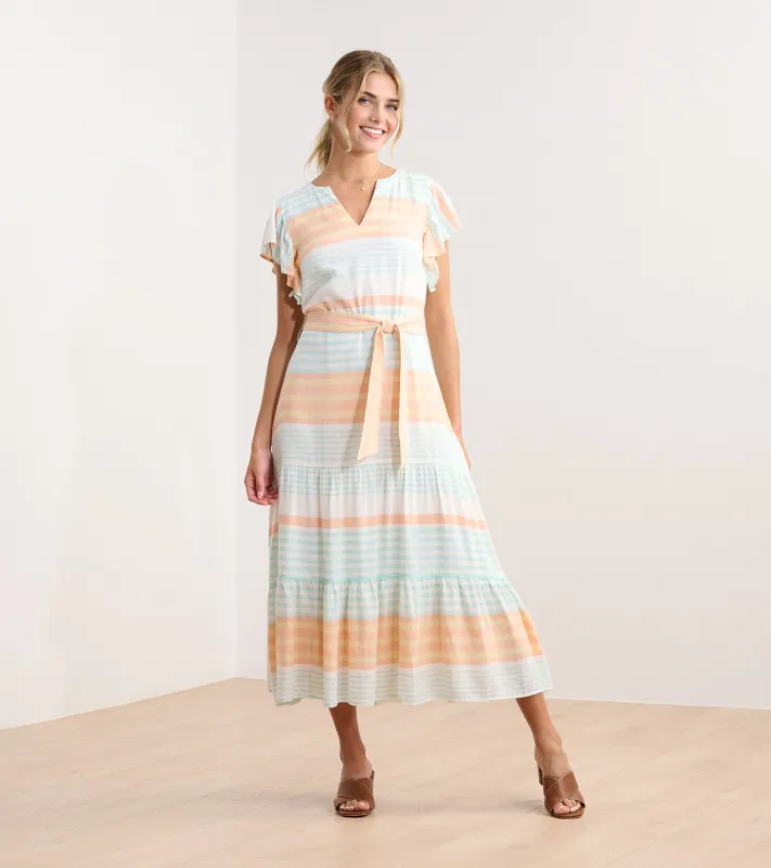 Hailey Dress - Echo Stripes sold by Hatley