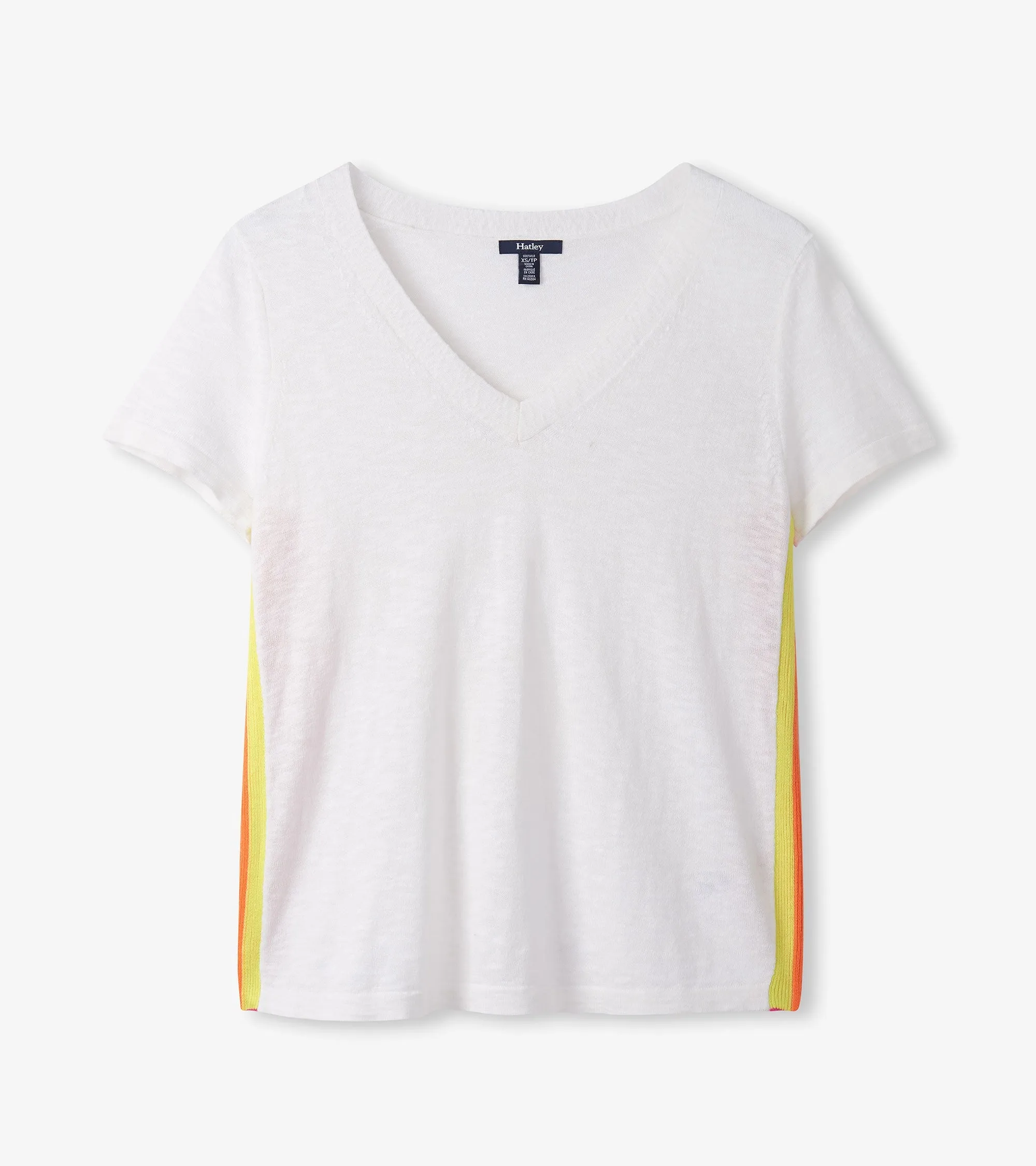 V-Neck Knit Tee - White sold by Hatley product image thumbnail 2