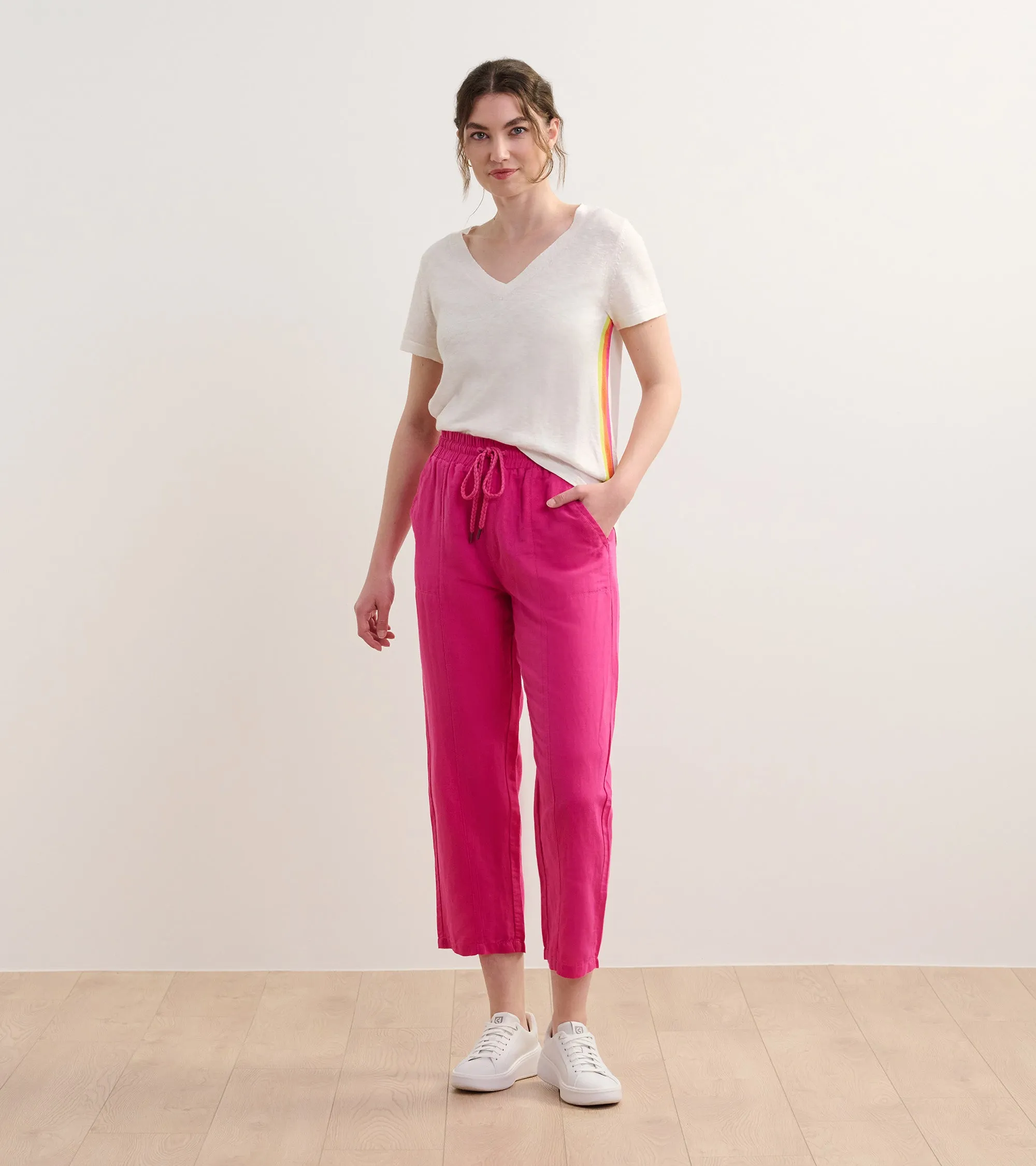 V-Neck Knit Tee - White sold by Hatley product image thumbnail 4