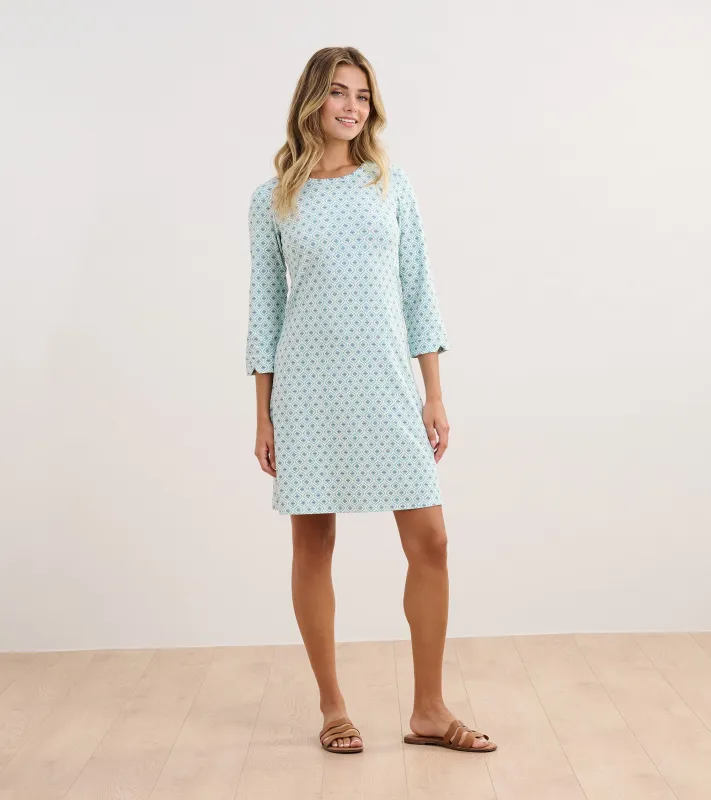 Lily Flare Dress - Painted Petals sold by Hatley