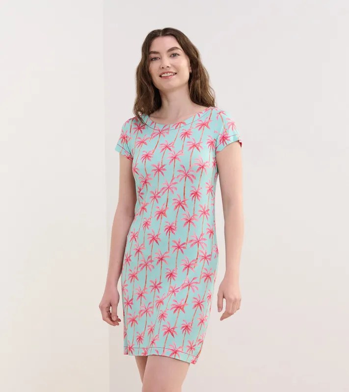 Nellie Dress - Painted Palms sold by Hatley