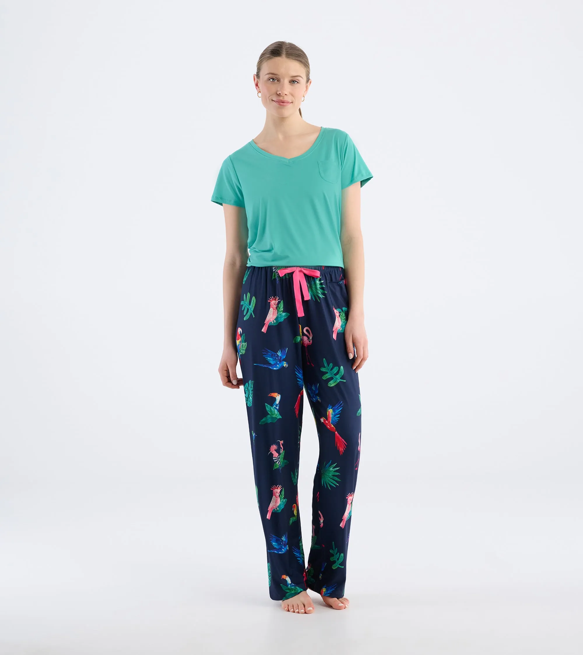 Women's Tropical Birds Pajama Pants sold by Hatley product image thumbnail 3