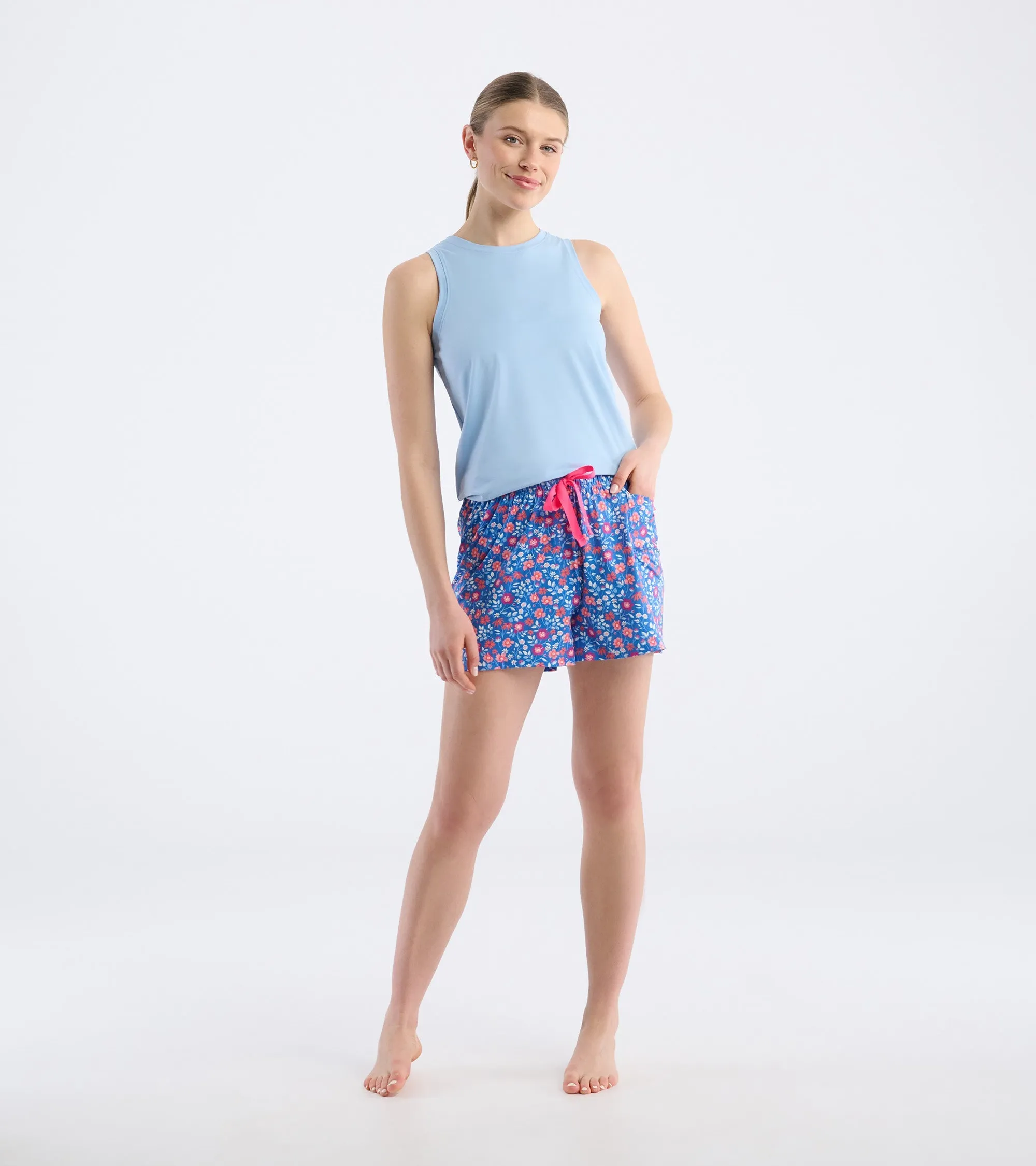 Women's Garden Flowers Pajama Shorts sold by Hatley product image thumbnail 5