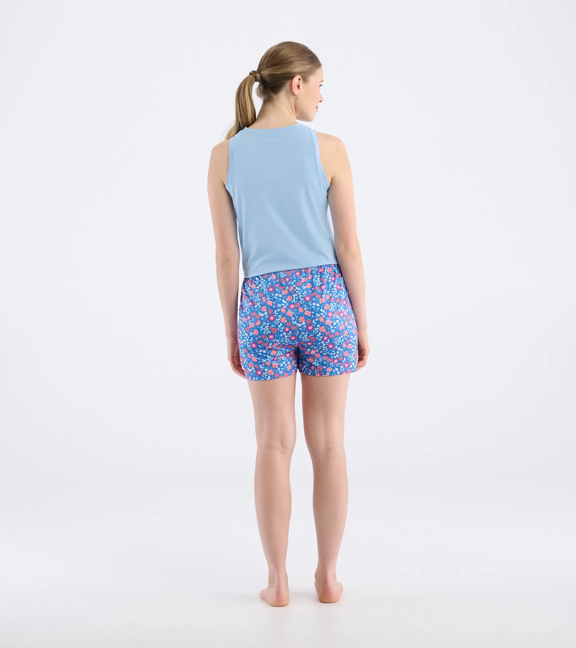 Women's Garden Flowers Pajama Shorts sold by Hatley product image thumbnail 4