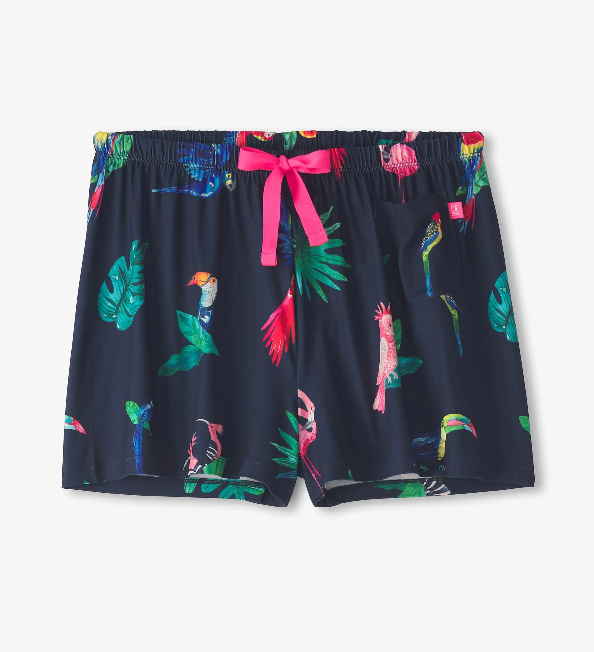 Women's Tropical Birds Pajama Shorts sold by Hatley product image thumbnail 2
