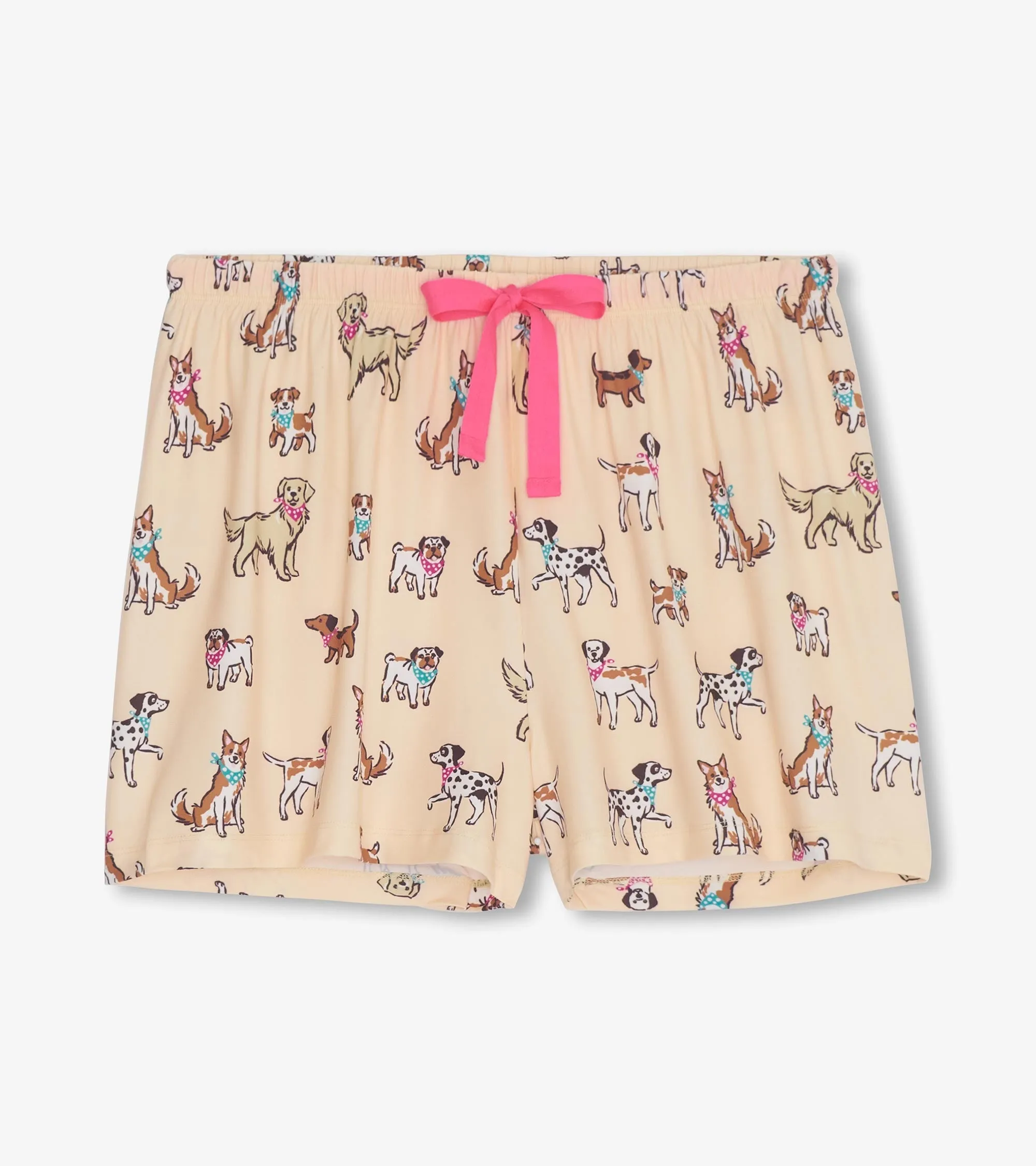 Women's Cute Pups Short Pajama Set sold by Hatley product image thumbnail 5