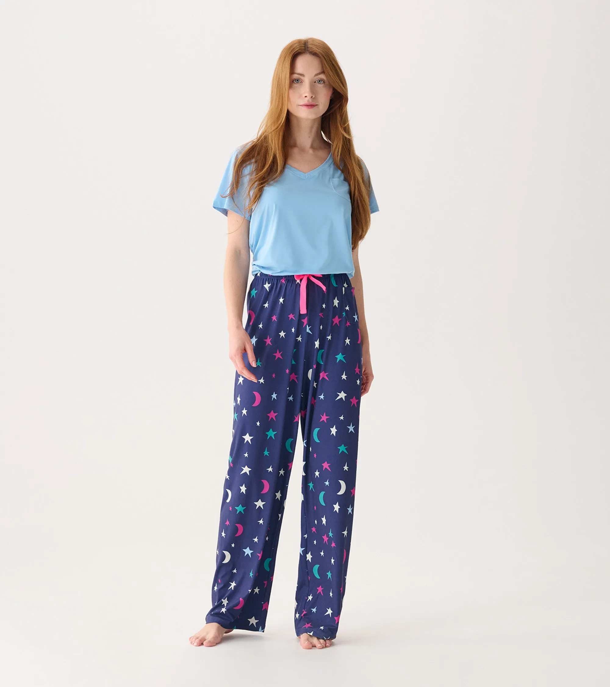 Women's Starry Night Polyknit Pajamas Pants sold by Hatley product image thumbnail 3