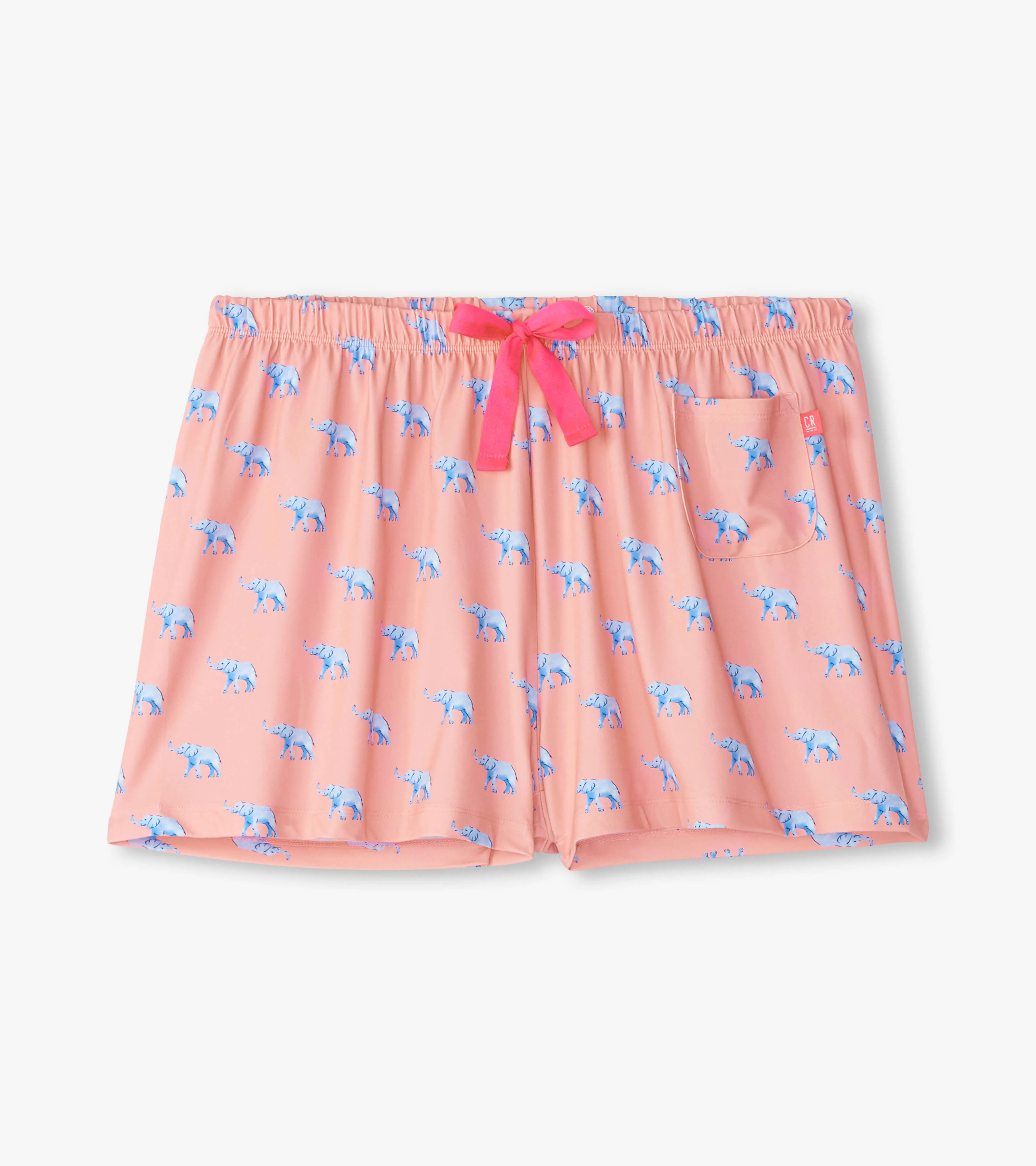Women's Elephantastic Polyknit Pajamas Shorts sold by Hatley product image thumbnail 5