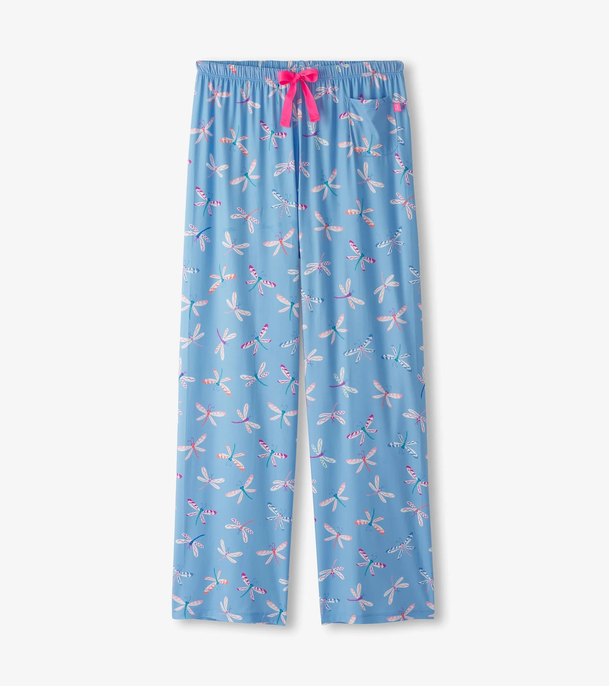 Women's Patterned Dragonflies Polyknit Pajama Pants sold by Hatley product image thumbnail 2