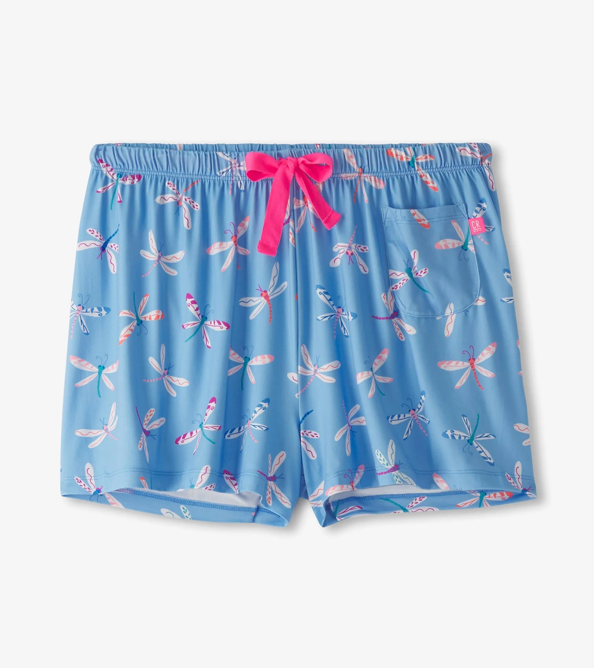 Women's Patterned Polyknit Dragonflies Pajama Shorts sold by Hatley product image thumbnail 2