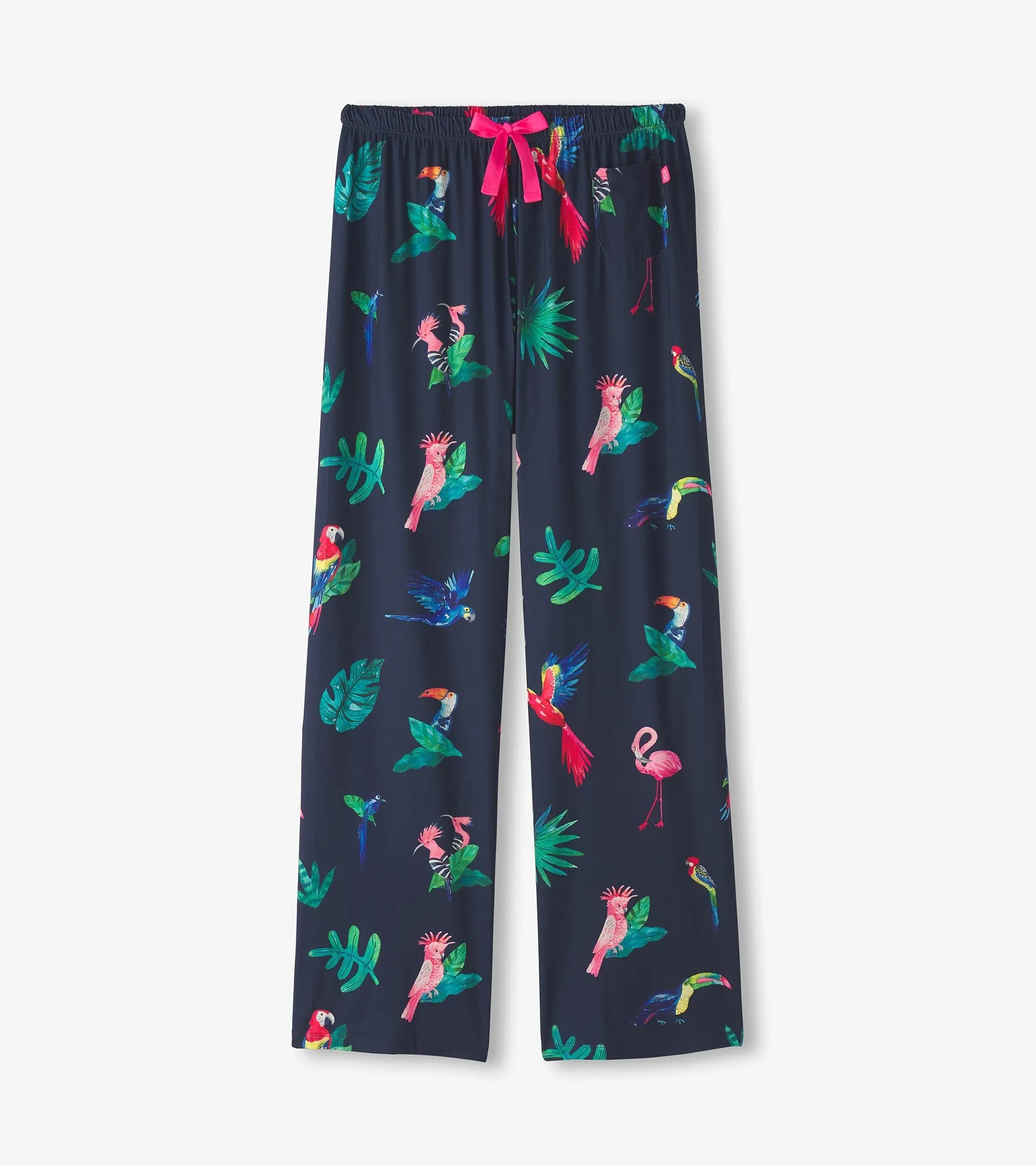 Women's Tropical Birds Polyknit Pajama Pants sold by Hatley product image thumbnail 2