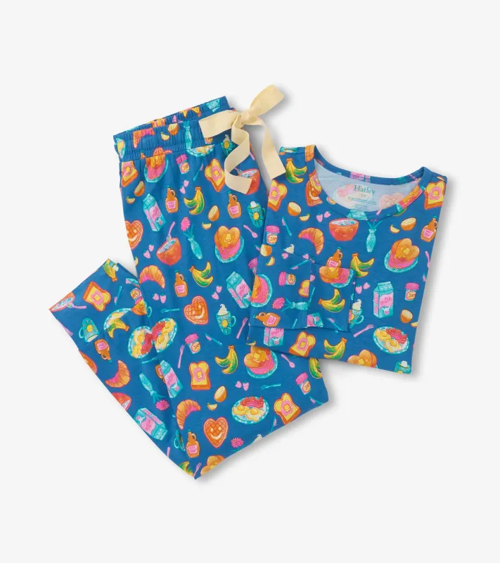 Women's Breakfast Bamboo Pajama Set sold by Hatley