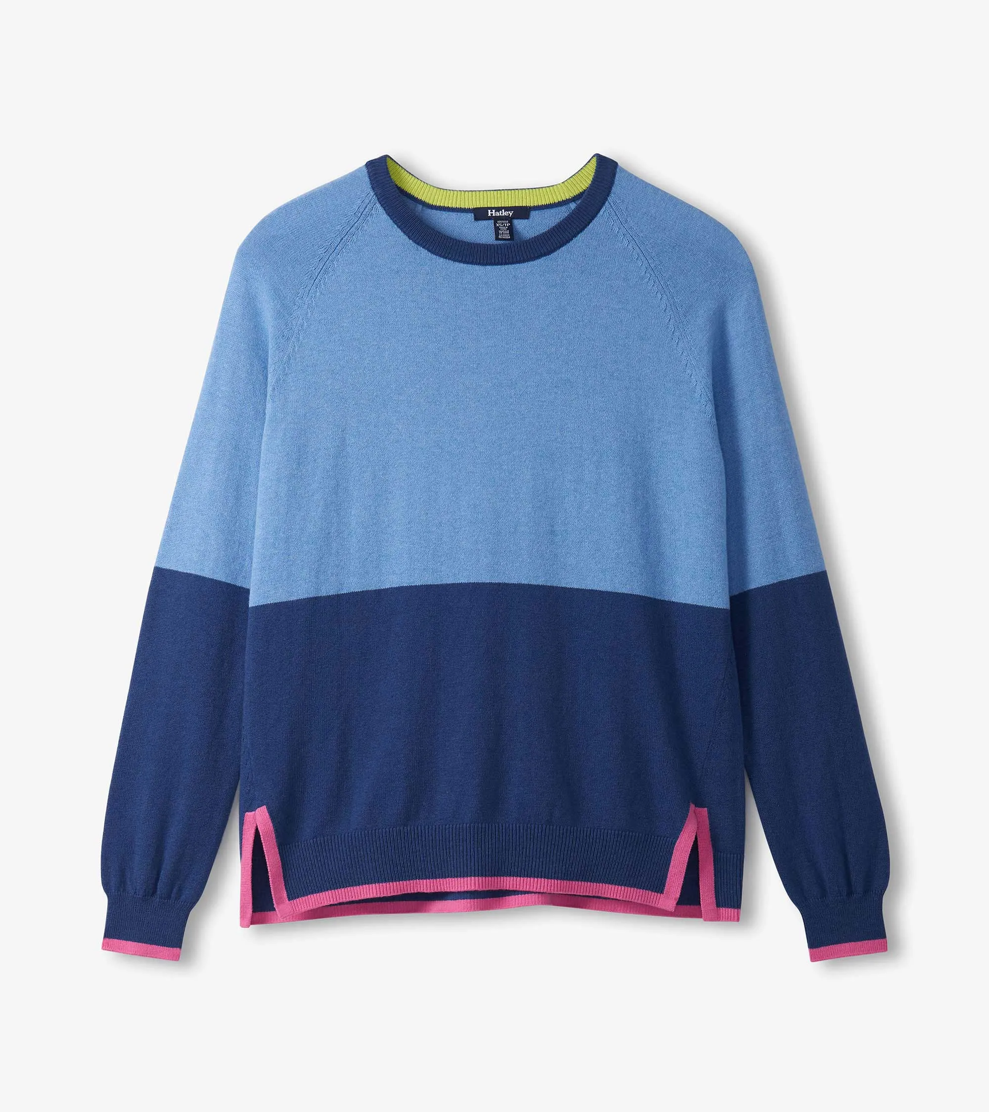 Olivia Sweater - Blue Color Block sold by Hatley product image thumbnail 2