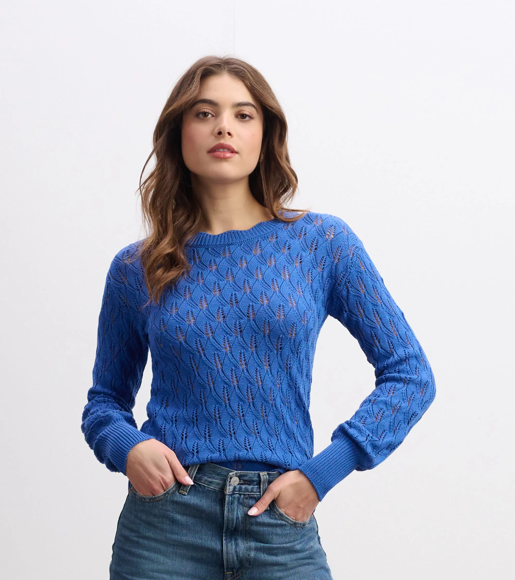 Iris Sweater - Denim Blue sold by Hatley