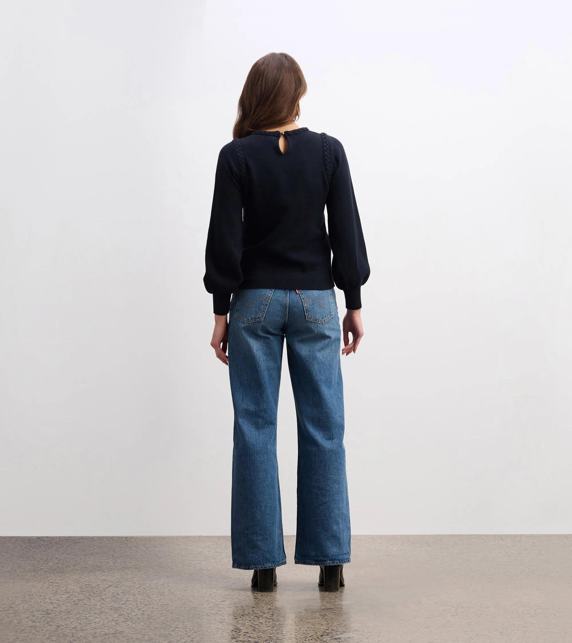 Braided Sweater - Black sold by Hatley product image thumbnail 4