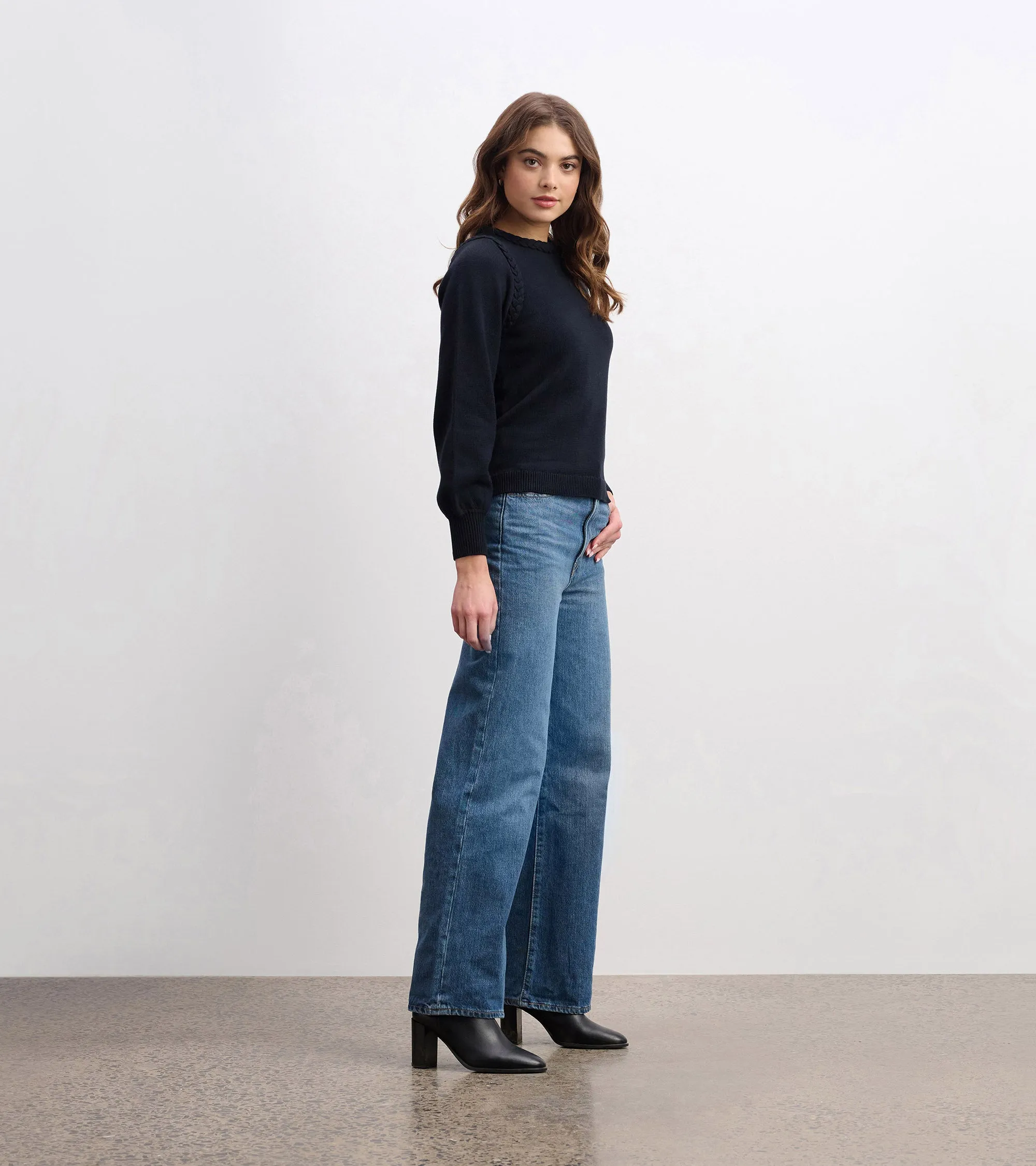 Braided Sweater - Black sold by Hatley product image thumbnail 3