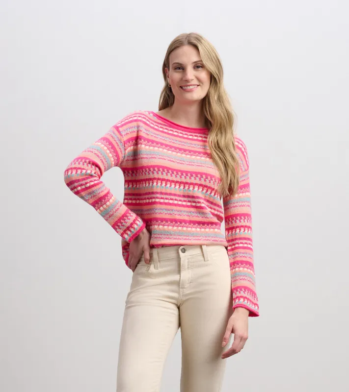 Hannah Sweater - Sunset made by Hatley