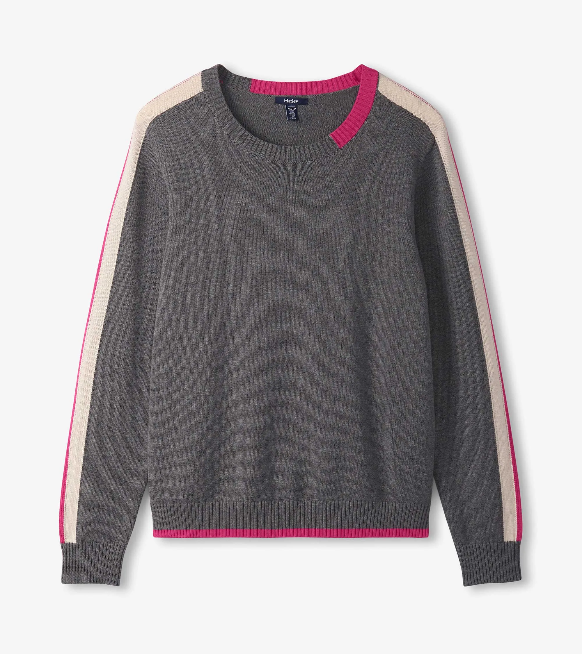 Contrast Trim Sweater - Charcoal sold by Hatley product image thumbnail 2