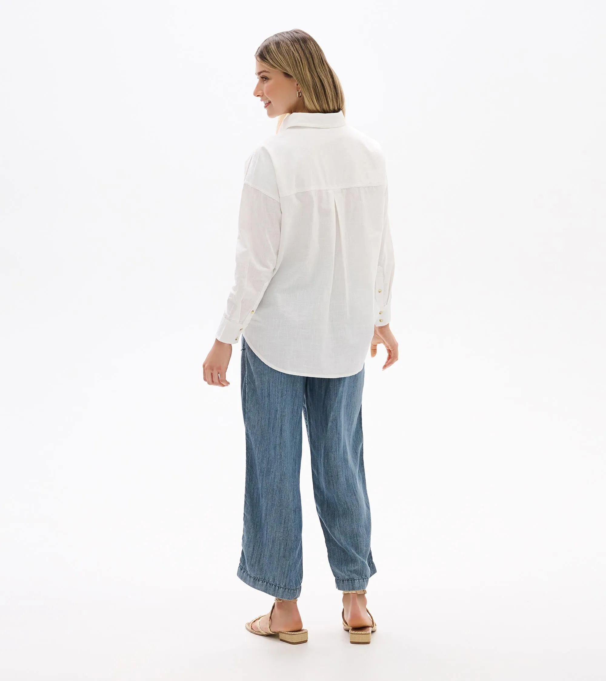 Relaxed Button Down - White sold by Hatley product image thumbnail 5