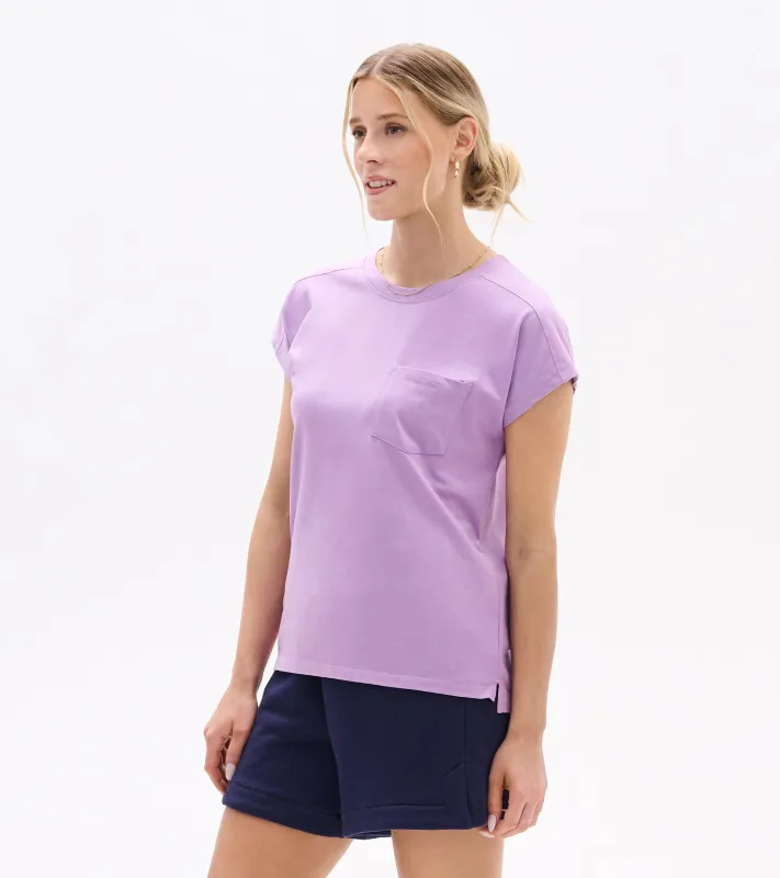 Ella Relaxed Tee - English Lavender made by Hatley
