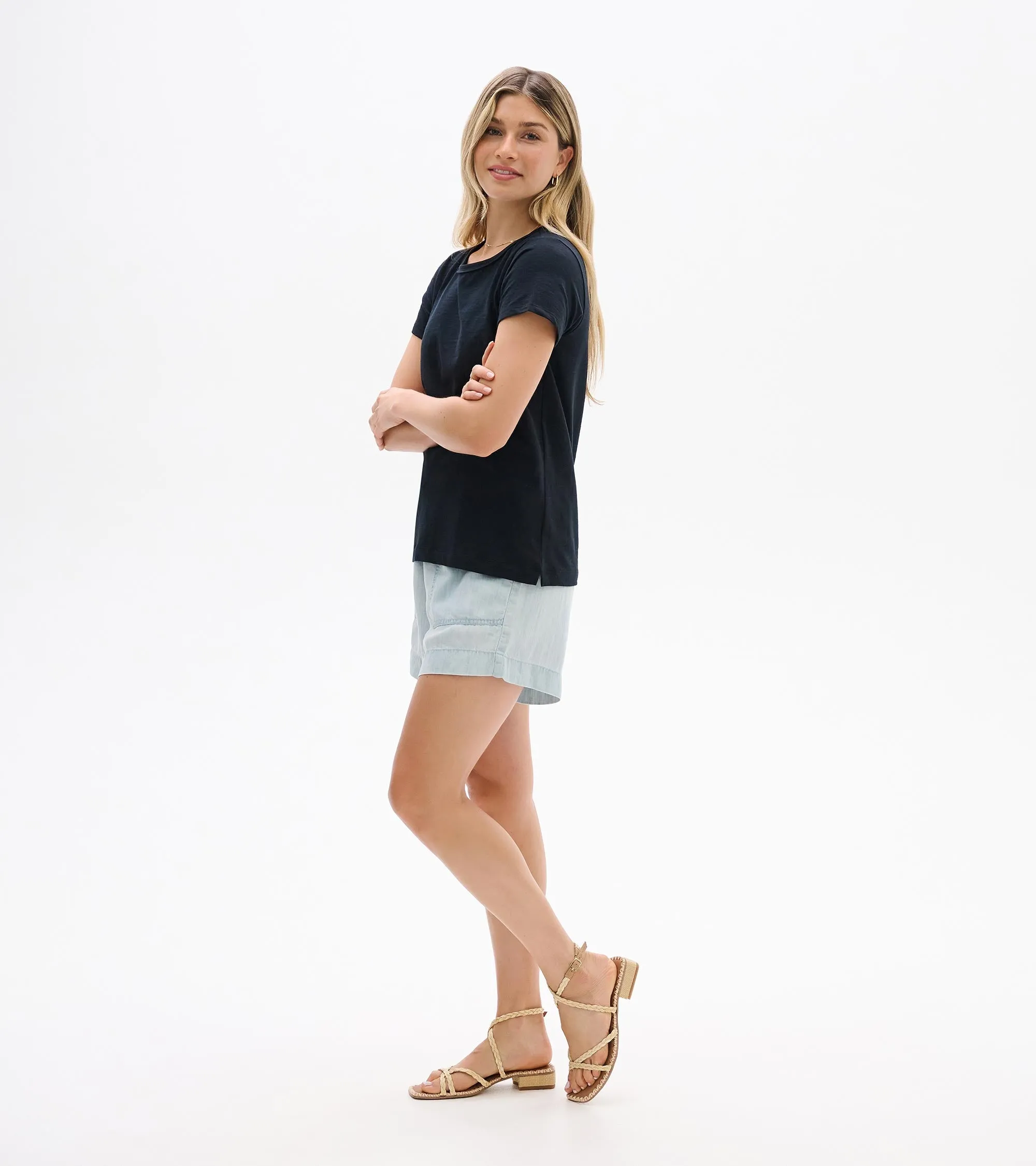 Ella Relaxed Tee - Black sold by Hatley product image thumbnail 4