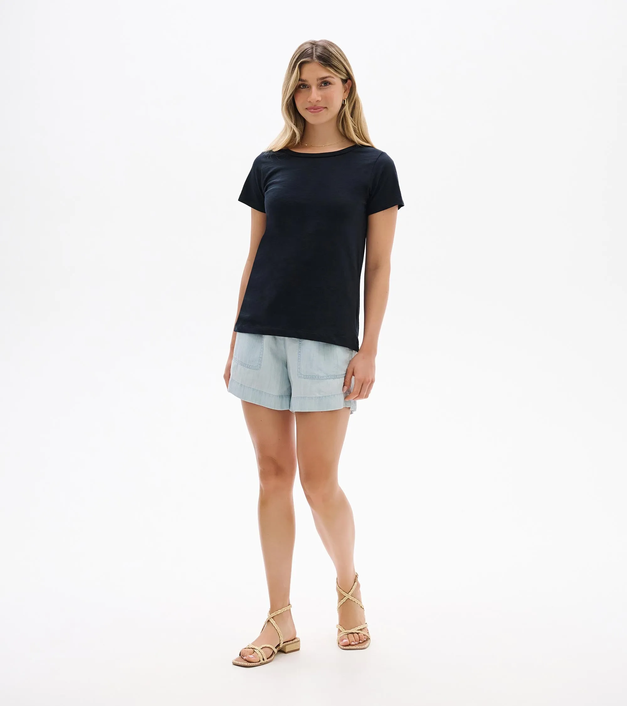 Ella Relaxed Tee - Black sold by Hatley product image thumbnail 3