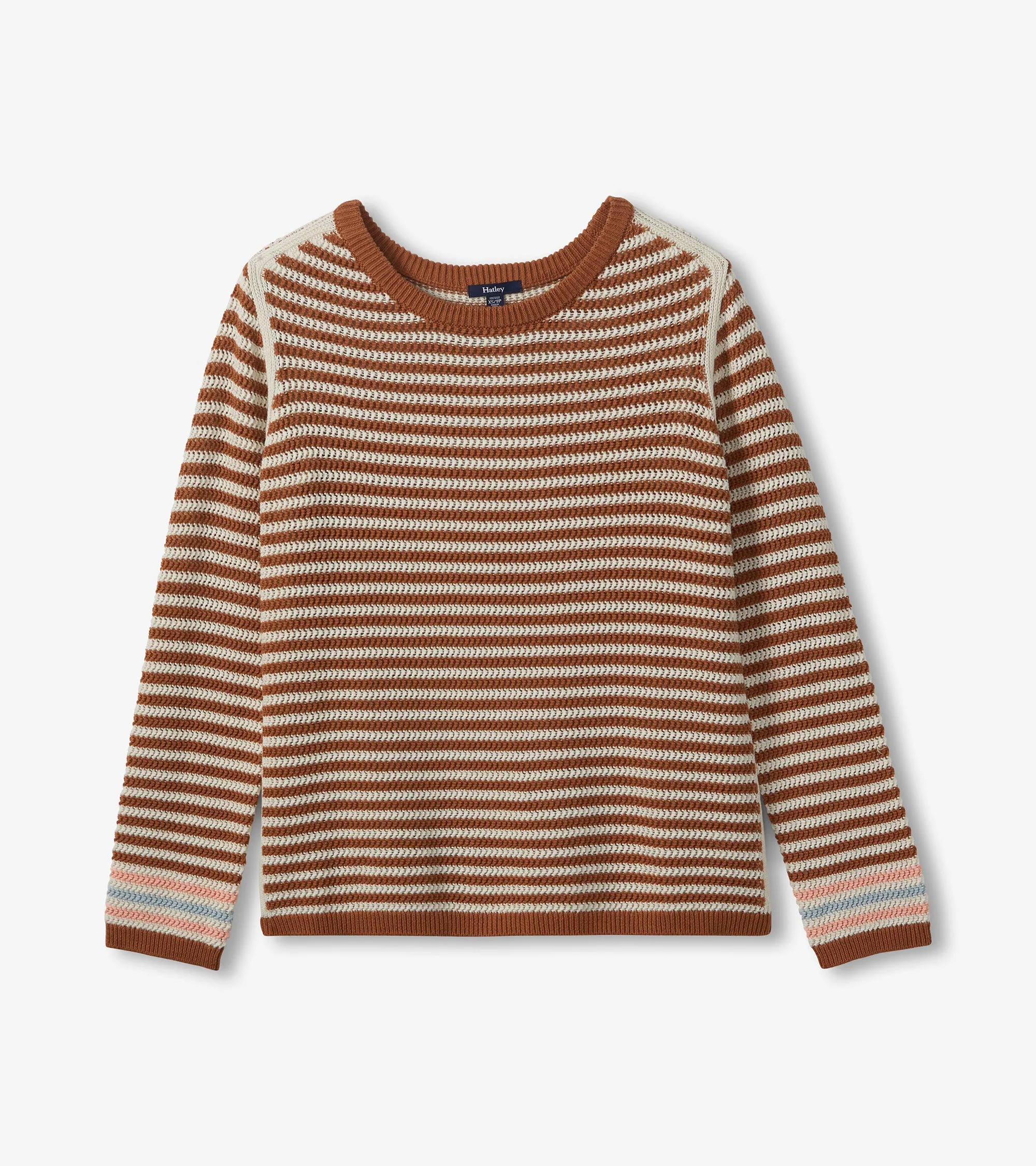 Pointelle Stripe Sweater - Neutral sold by Hatley product image thumbnail 2