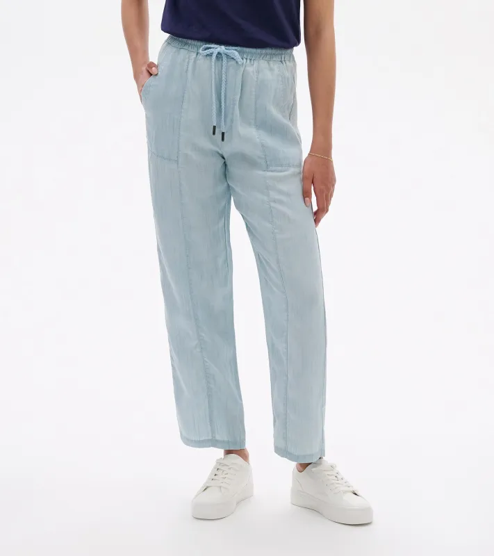 Straight Leg Pant - Soft Blue Wash made by Hatley