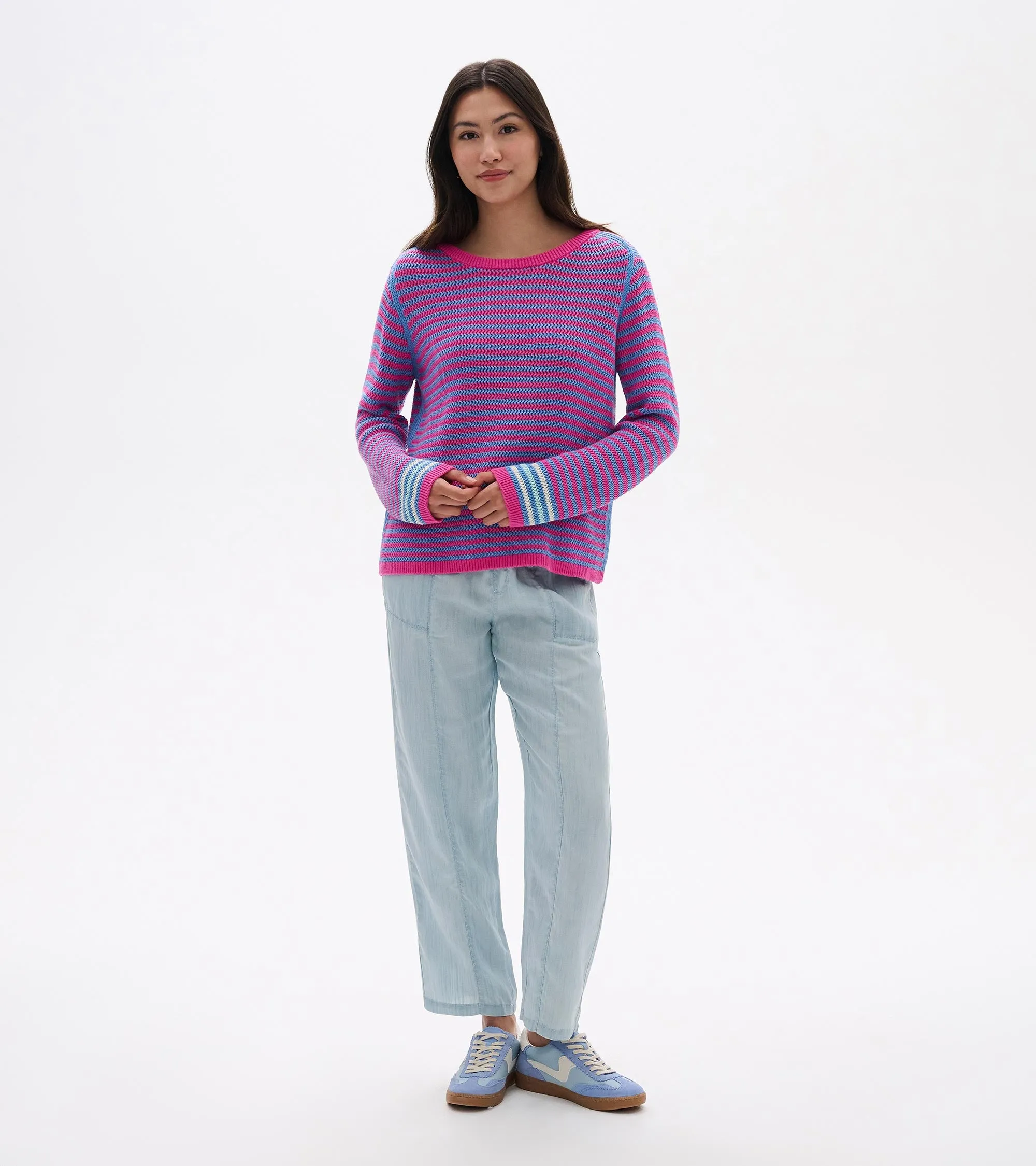 Pointelle Stripe Sweater - South East Summer sold by Hatley product image thumbnail 4