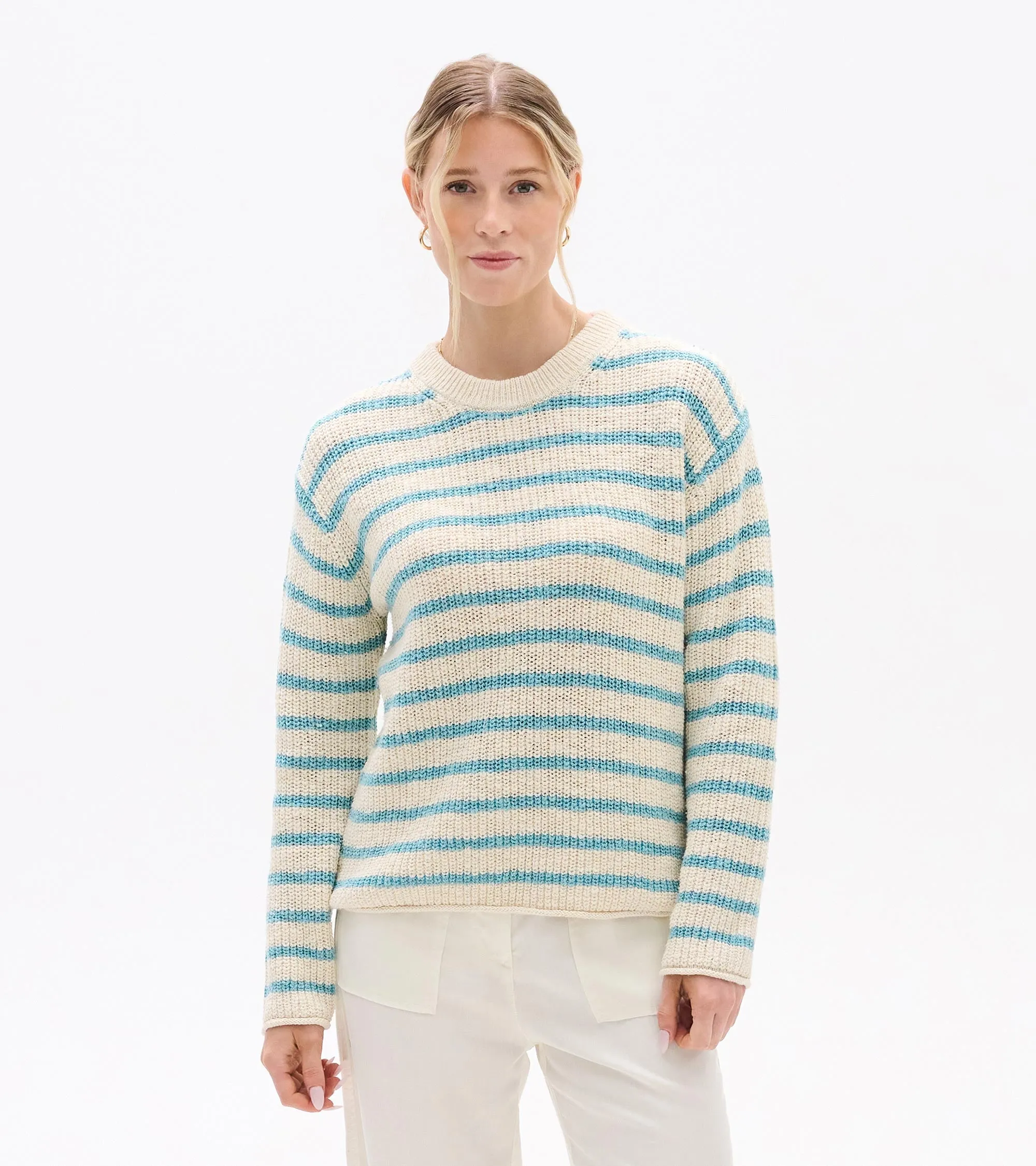 Athena Sweater - Cashmere Blue sold by Hatley