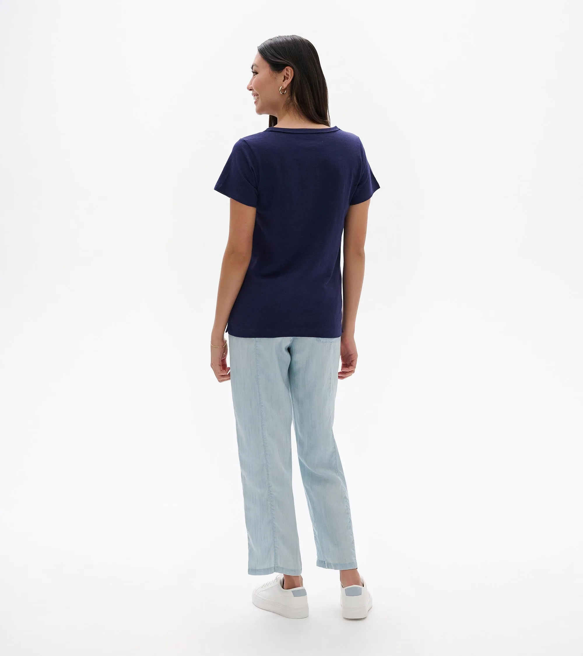 Essential Crew Neck Tee - Patriot Blue sold by Hatley product image thumbnail 5