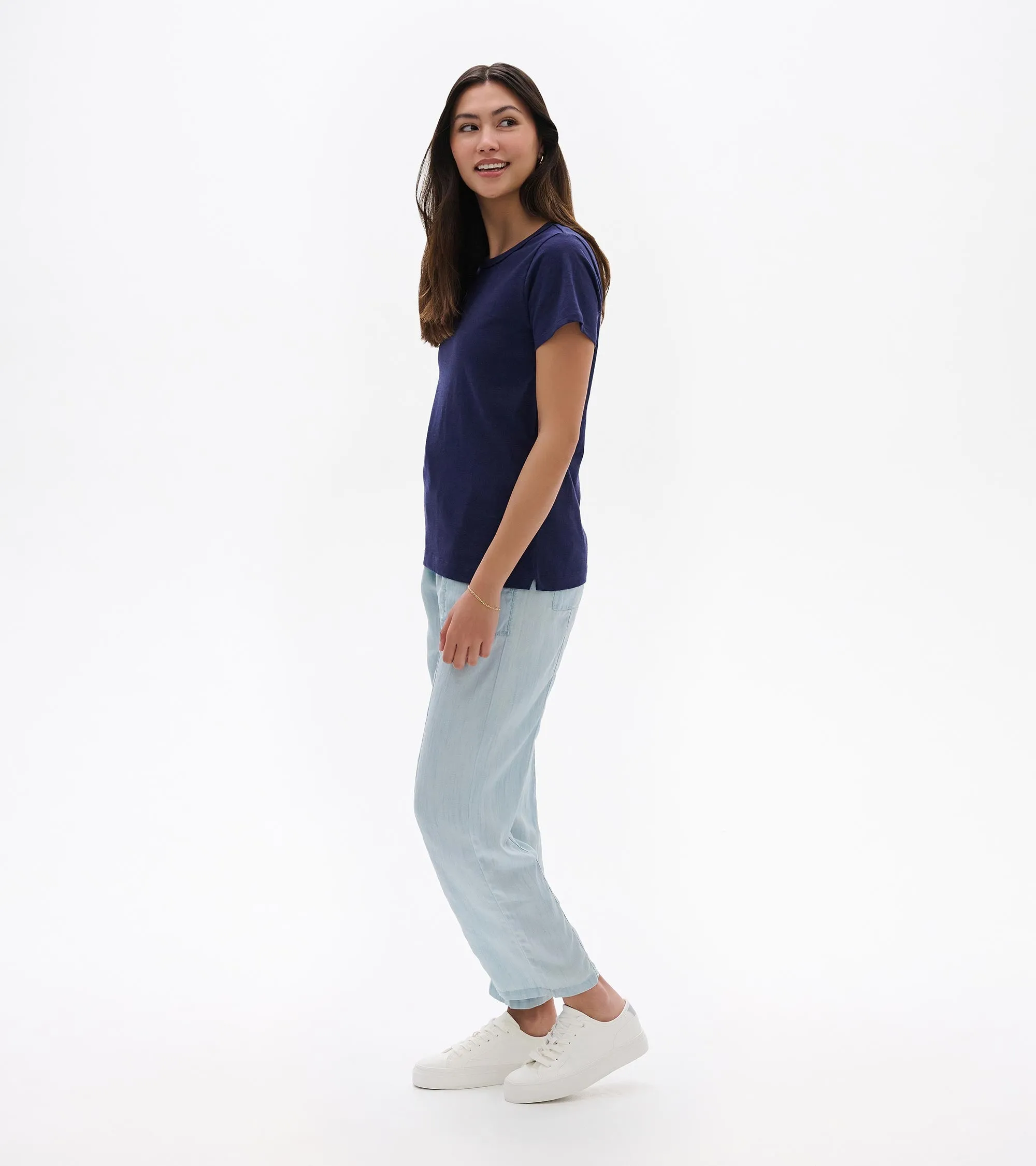 Essential Crew Neck Tee - Patriot Blue sold by Hatley product image thumbnail 3
