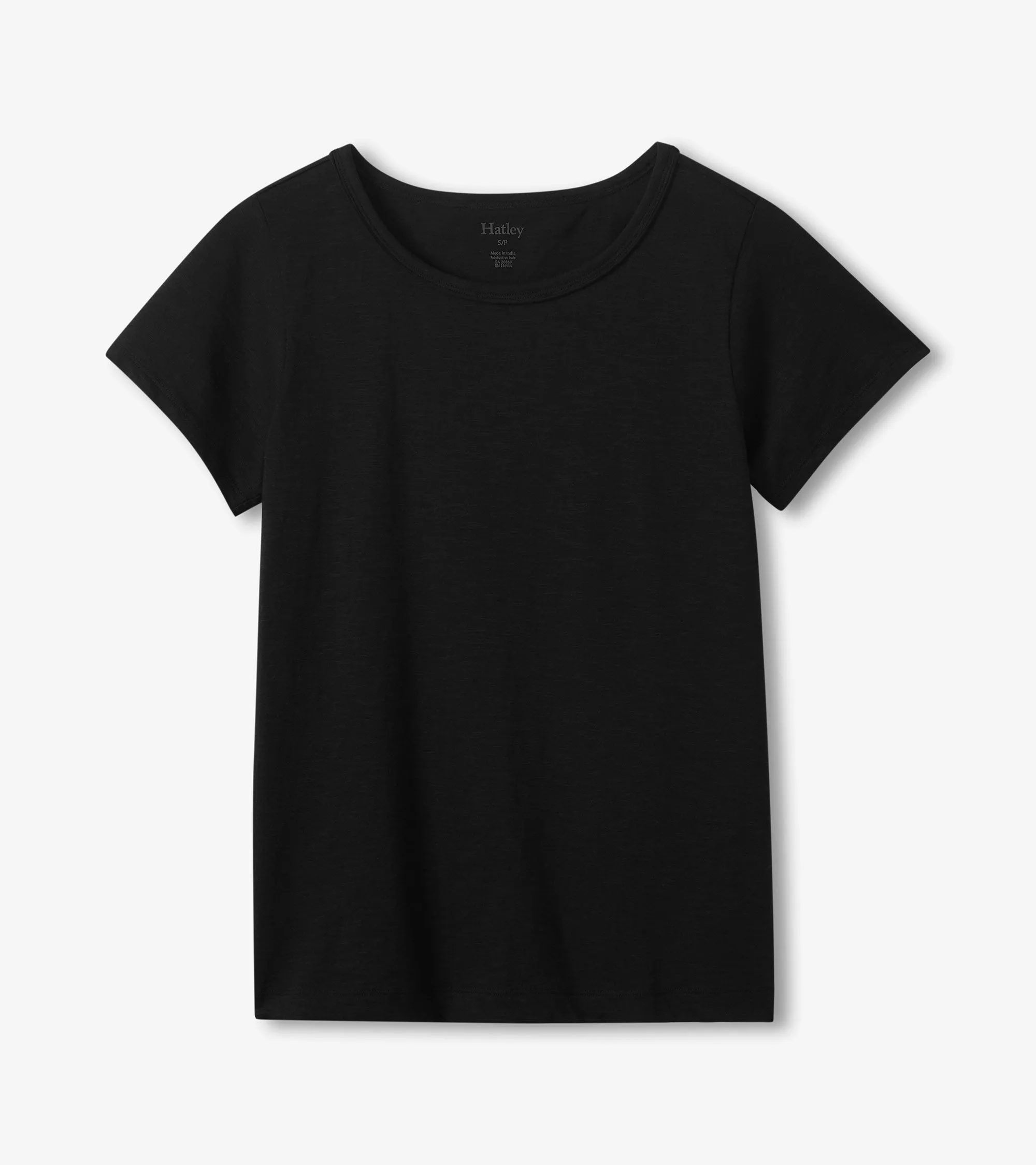 Essential Crew Neck Tee - Caviar sold by Hatley product image thumbnail 2