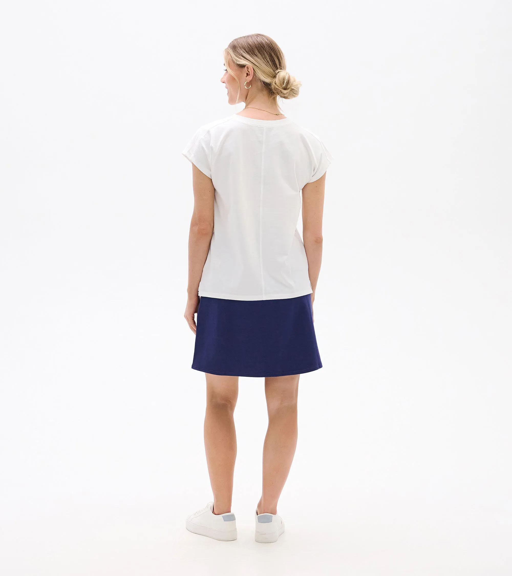 Ella Relaxed Tee - White sold by Hatley product image thumbnail 5
