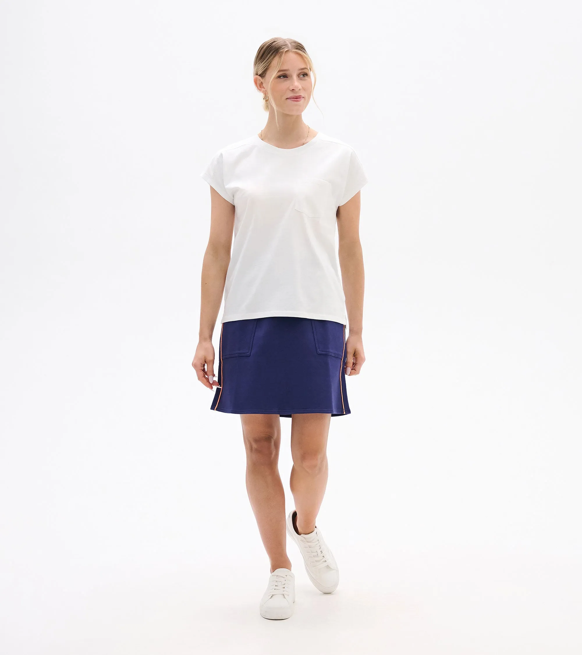 Ella Relaxed Tee - White sold by Hatley product image thumbnail 3
