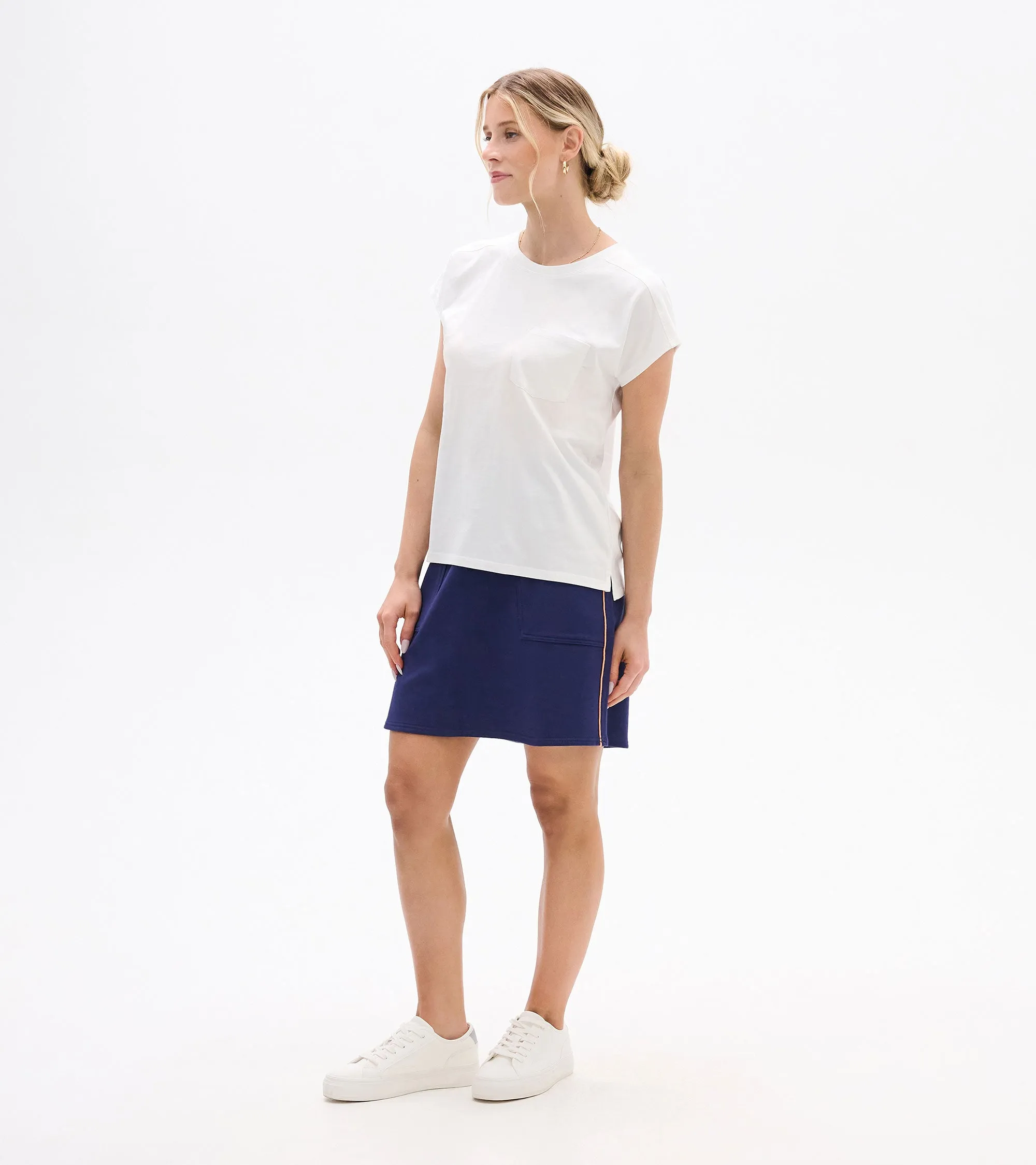 Ella Relaxed Tee - White sold by Hatley product image thumbnail 4