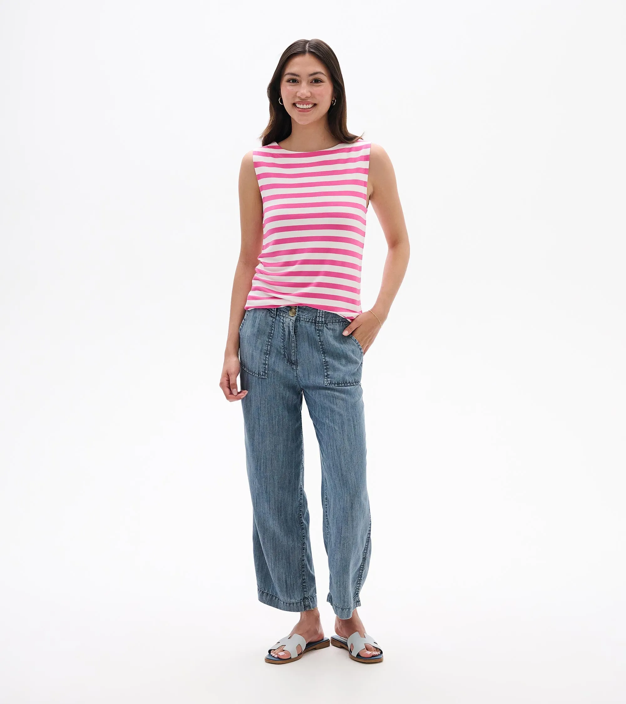 Everyday Tank - Carmine Rose Stripes sold by Hatley product image thumbnail 4