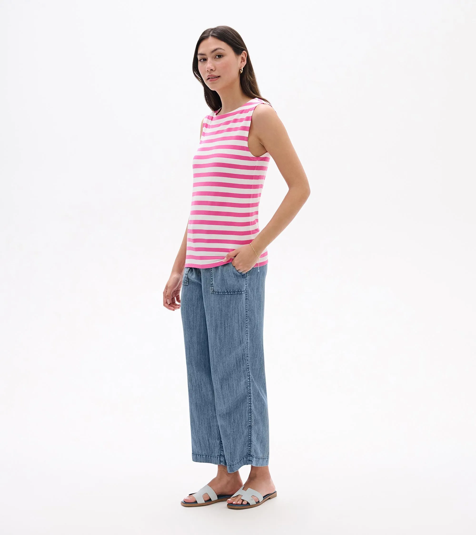 Everyday Tank - Carmine Rose Stripes sold by Hatley product image thumbnail 3