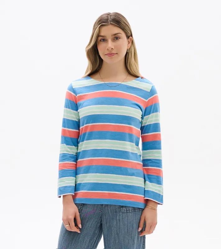 Button Breton - Azure Stripes made by Hatley