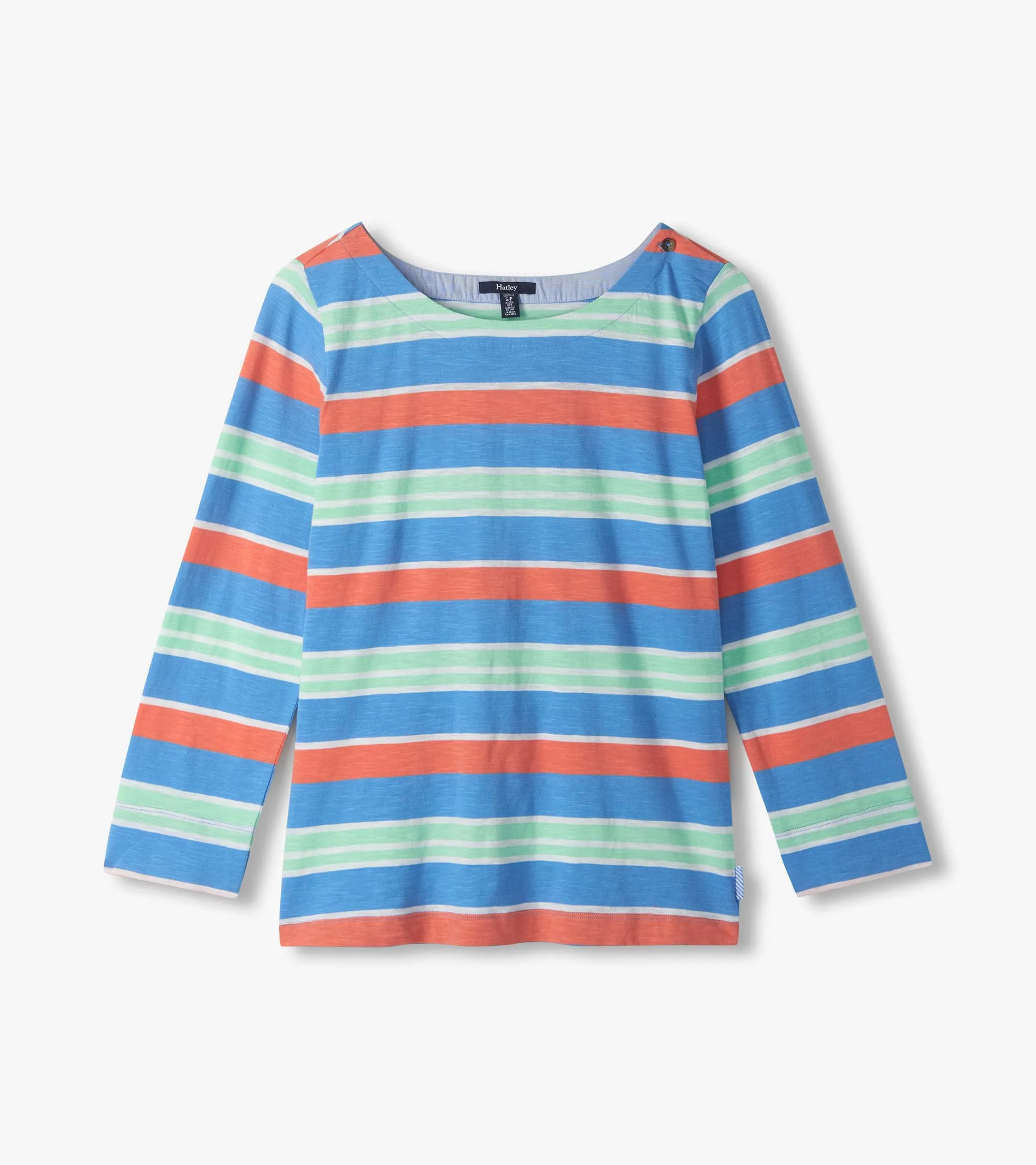 Button Breton - Azure Stripes sold by Hatley product image thumbnail 2