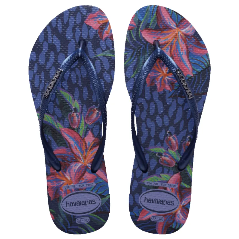 Slim Animal Floral Fusion Flip Flops sold by Havaianas