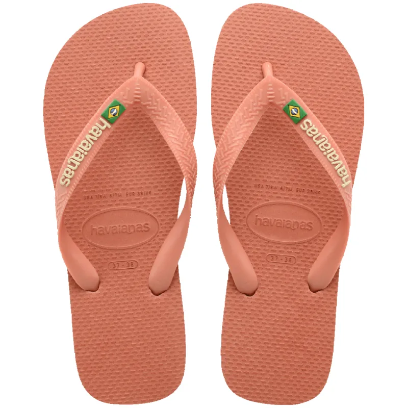 Women's Brazil Logo Flip Flops sold by Havaianas