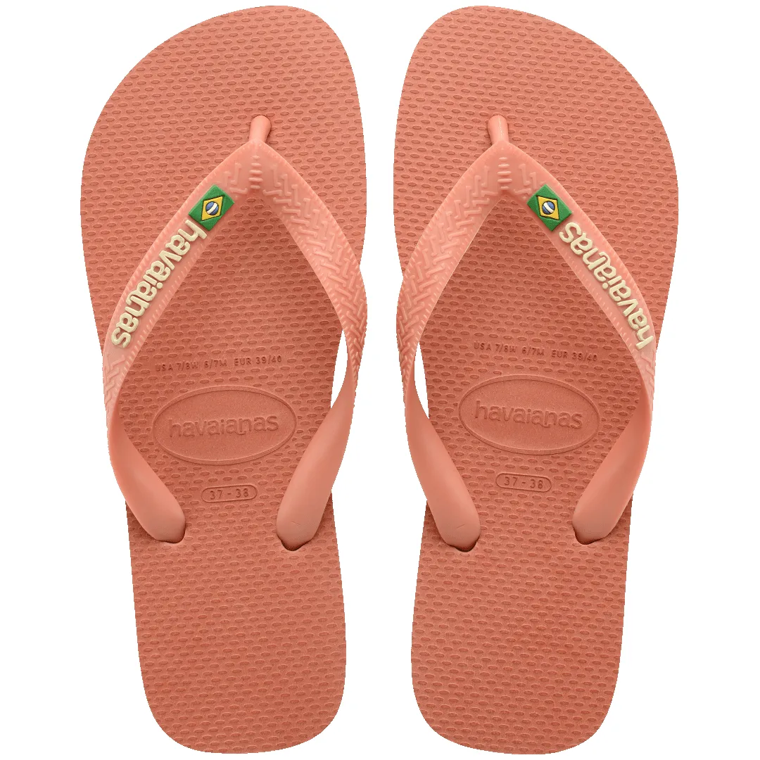 Women's Brazil Logo Flip Flops sold by Havaianas