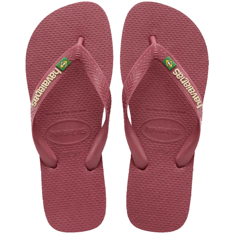 Women's Brazil Logo Flip Flops sold by Havaianas