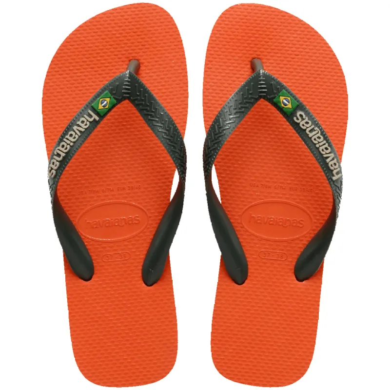 Men's Brazil Logo Flip Flops sold by Havaianas