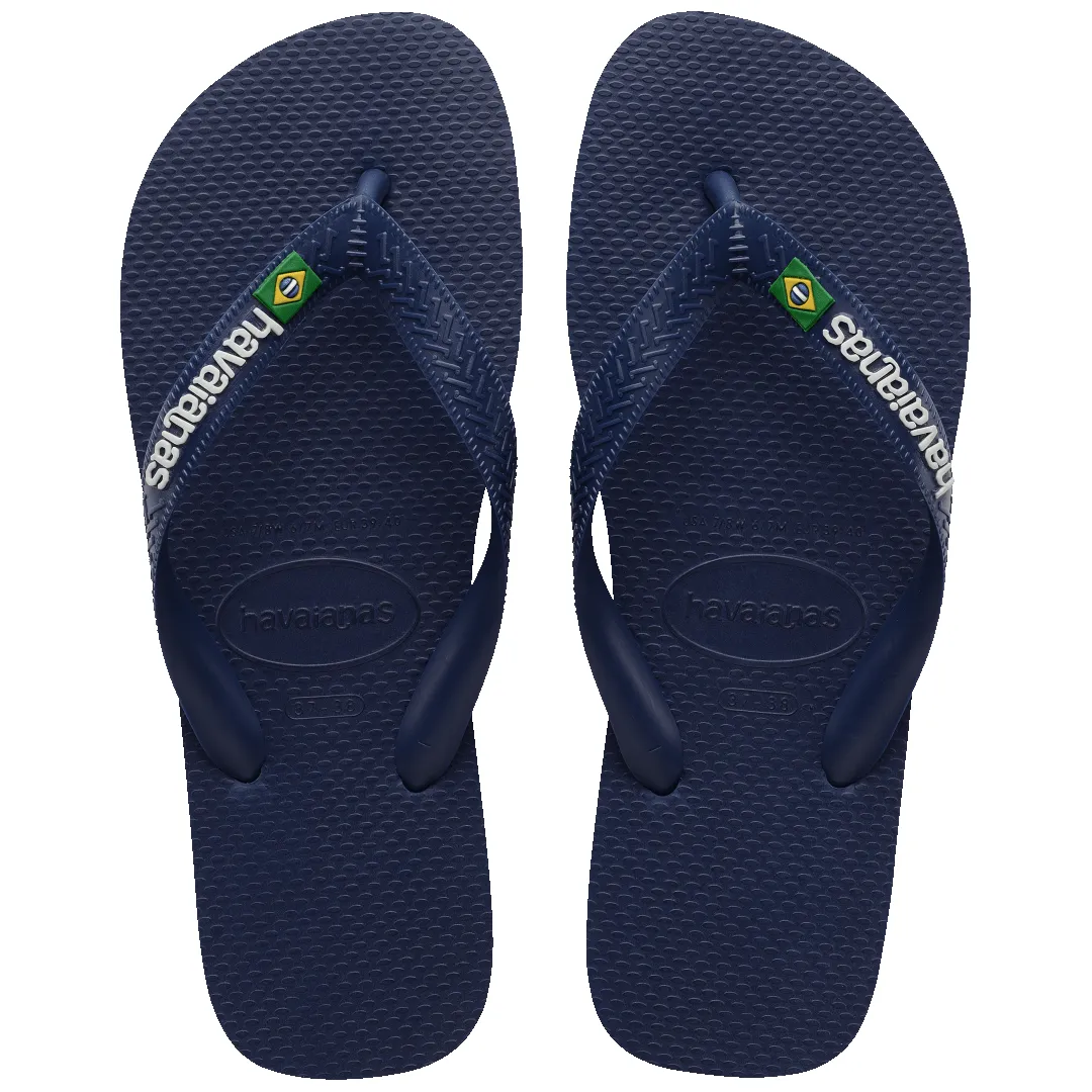 Women's Brazil Logo Flip Flops sold by Havaianas