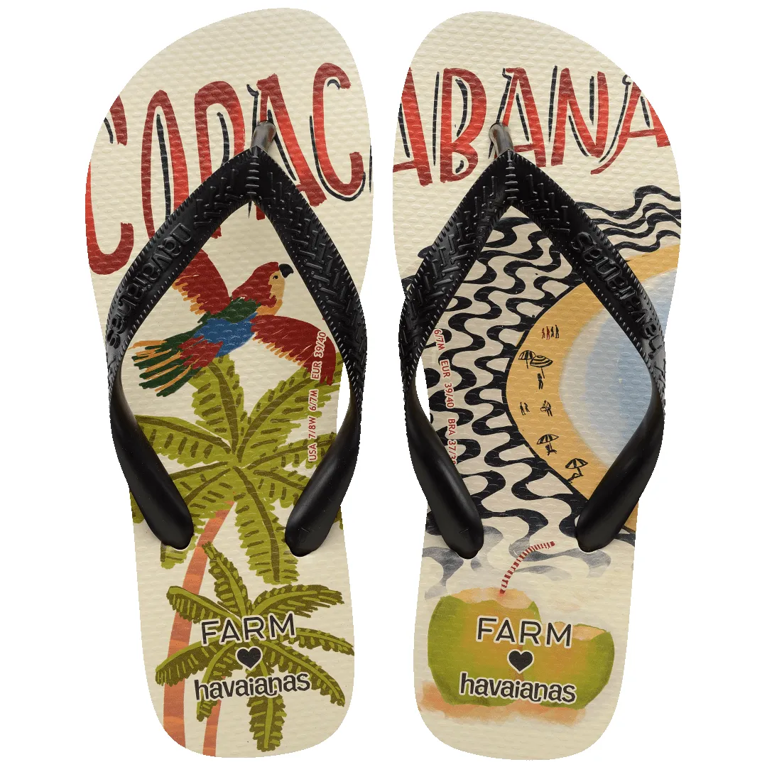 Women's Farm Rio Copacabana Top Flip Flops sold by Havaianas