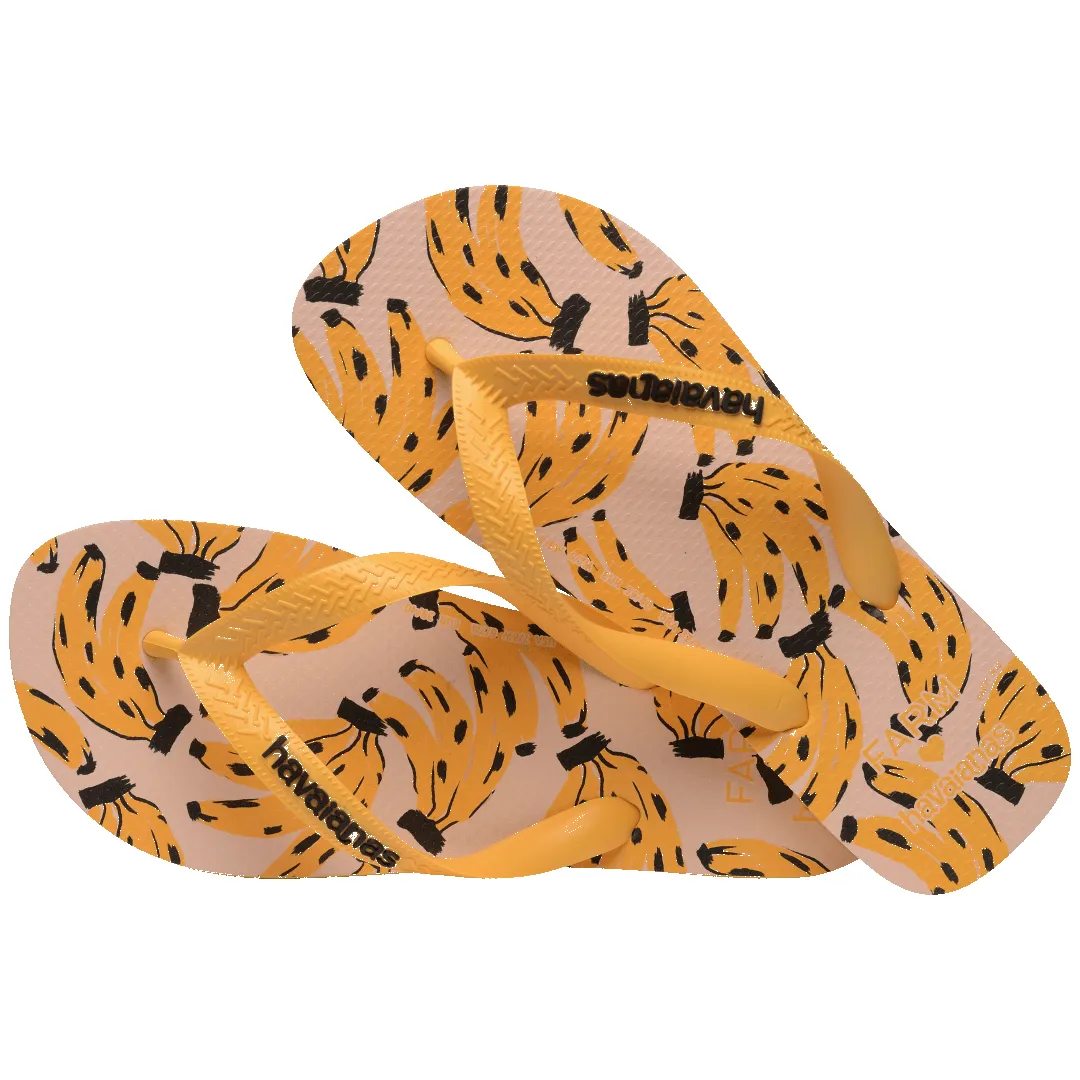 Women's FARM Rio Cheetah Bananas Top Flip Flops sold by Havaianas product image thumbnail 4