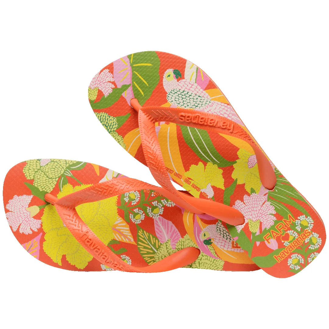 Women's FARM Rio Neon Florals Top Flip Flops sold by Havaianas product image thumbnail 4
